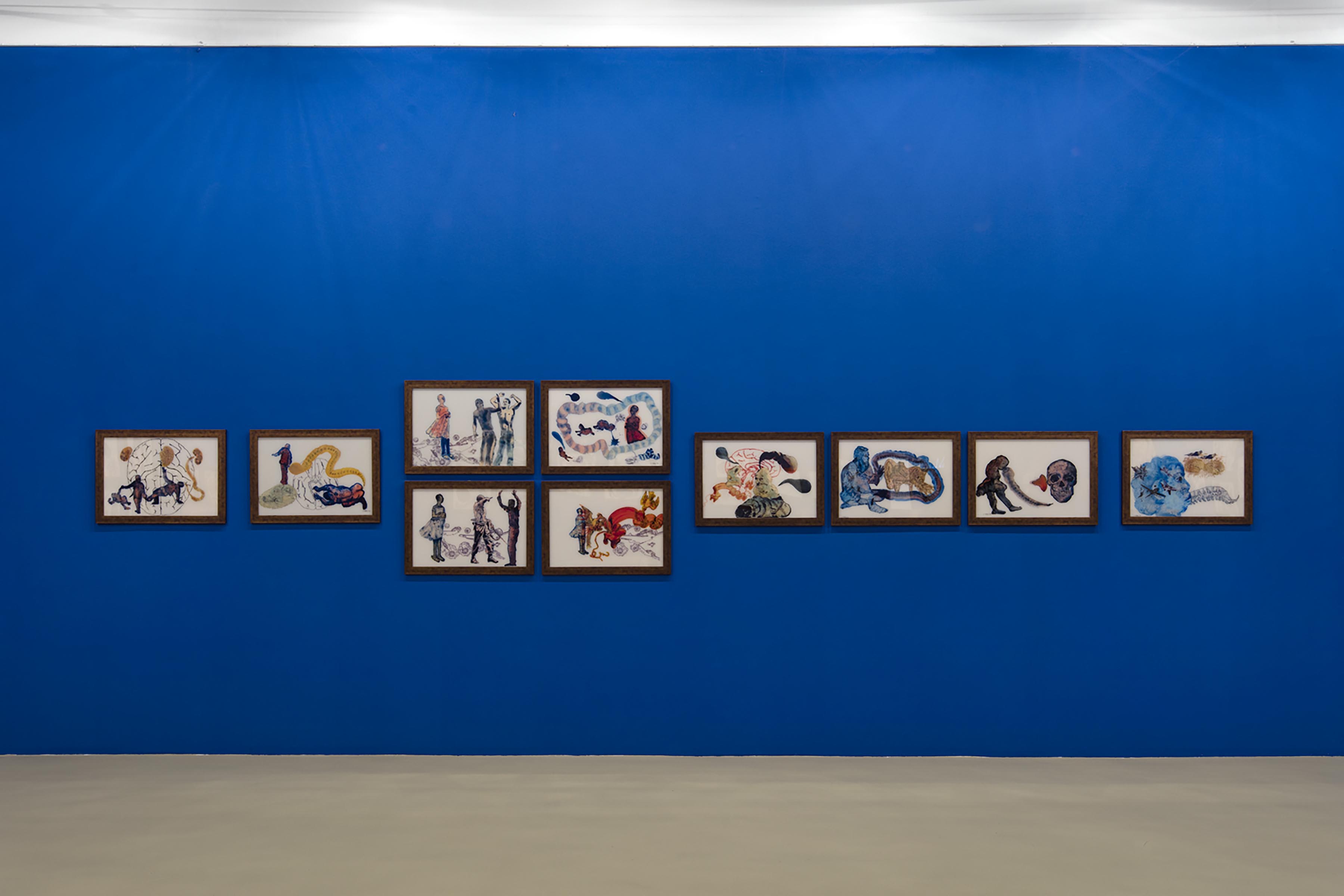 Nalini Malani, Listening to the Shades, 2008 (particolare)